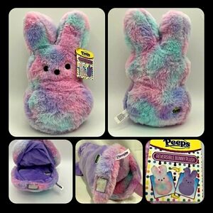 Peeps Reversible Plush Bunny - Pastel Purple Tie-Dye Plush